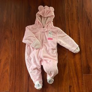 Just One You size 6 months Pink Snow Suit ❄️